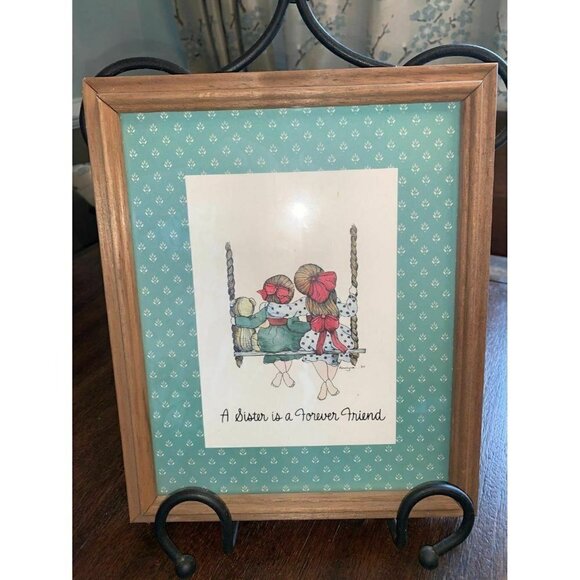 Carpentree Inc. Framed Print "A Sister is a Forever Friend" by  Alma Lynne 84 - Picture 1 of 7